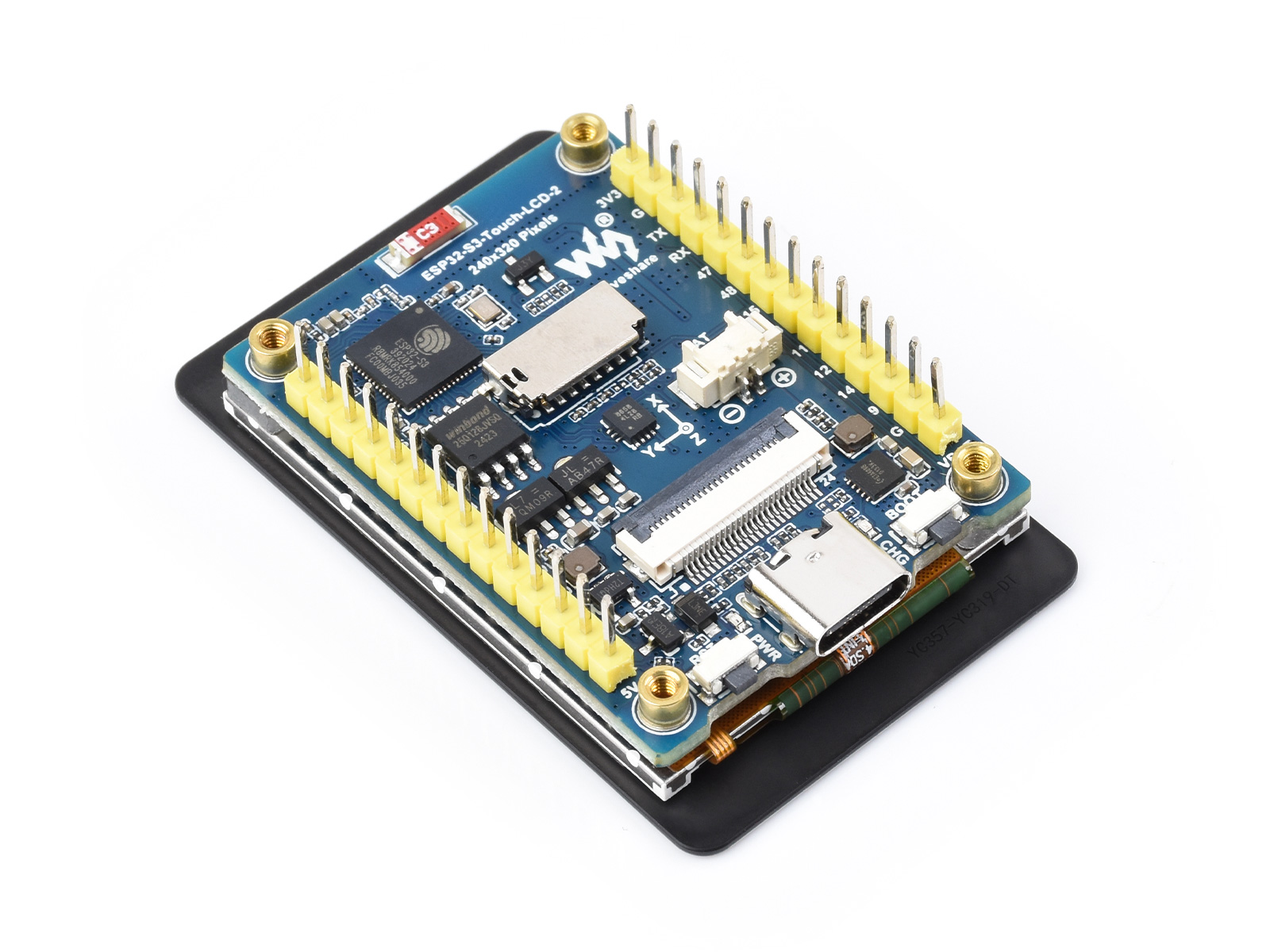 Waveshare ESP32-S3 2inch Capac - Doit Esp32 review and price