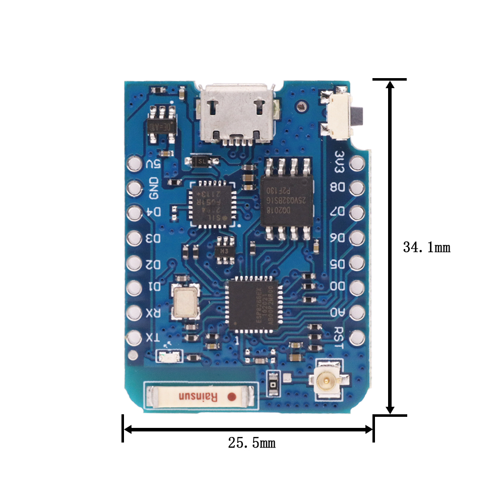 WeMos D1 Mini Pro V3.0 NodeMcu - Wemos D1 review and price