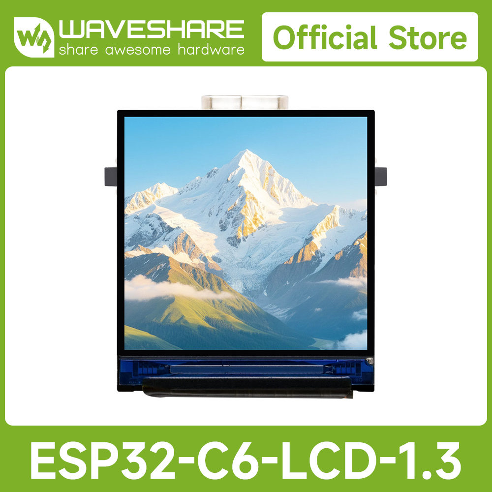 Waveshare ESP32-C6 1.3-inch LC - Doit Esp32 review and price
