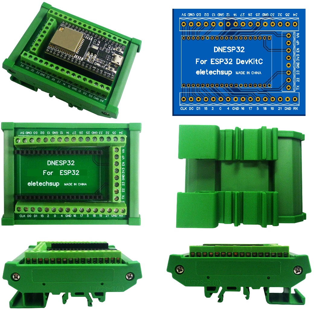 ESP32 DIN Rail Mount Screw Ter - Devkitc review and price
