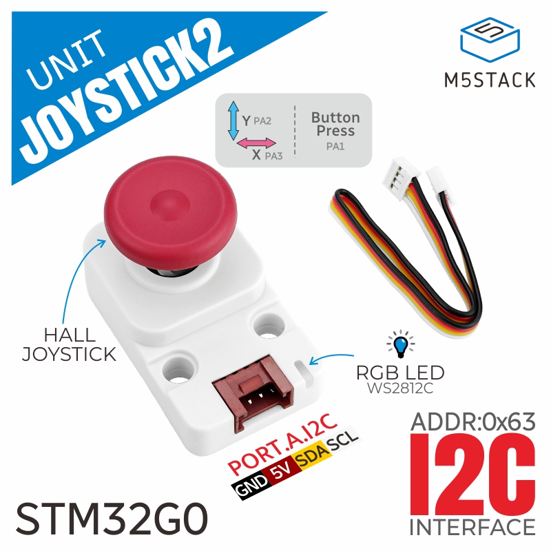 M5Stack Official I2c Joystick  - M5Stack review and price