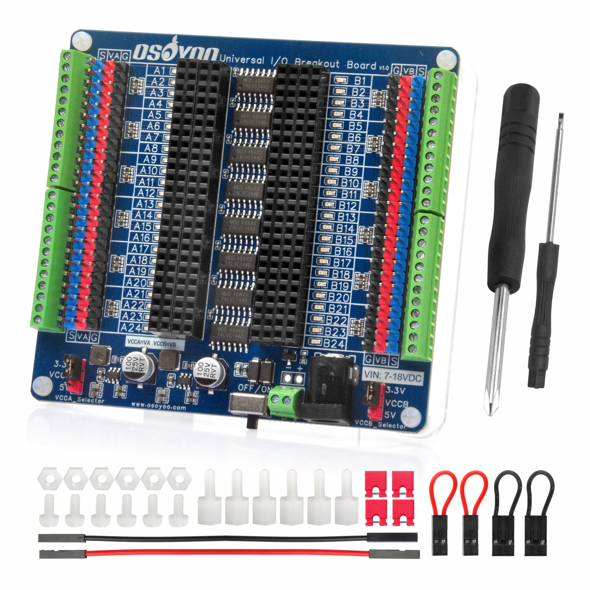 OSOYOO Universal IO Breakout B - Nodemcuv2 review and price