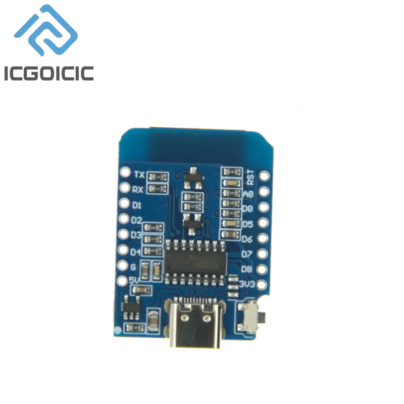 D1 Mini-Mini NodeMcu 4M Bytes  - Wemos D1 review and price