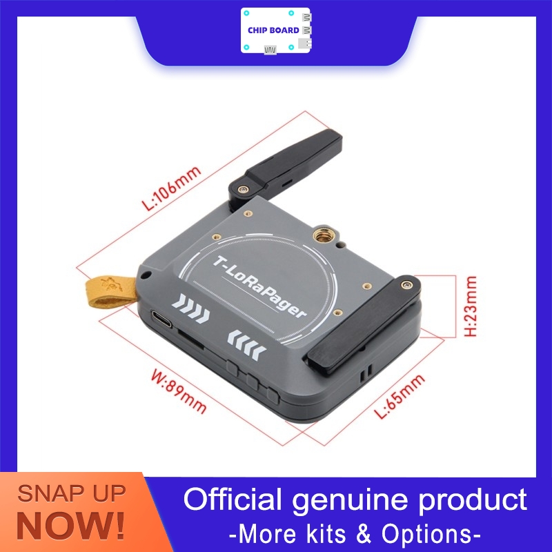 LILYGO T-LoRa Pager Handheld C - Doit Esp32 review and price