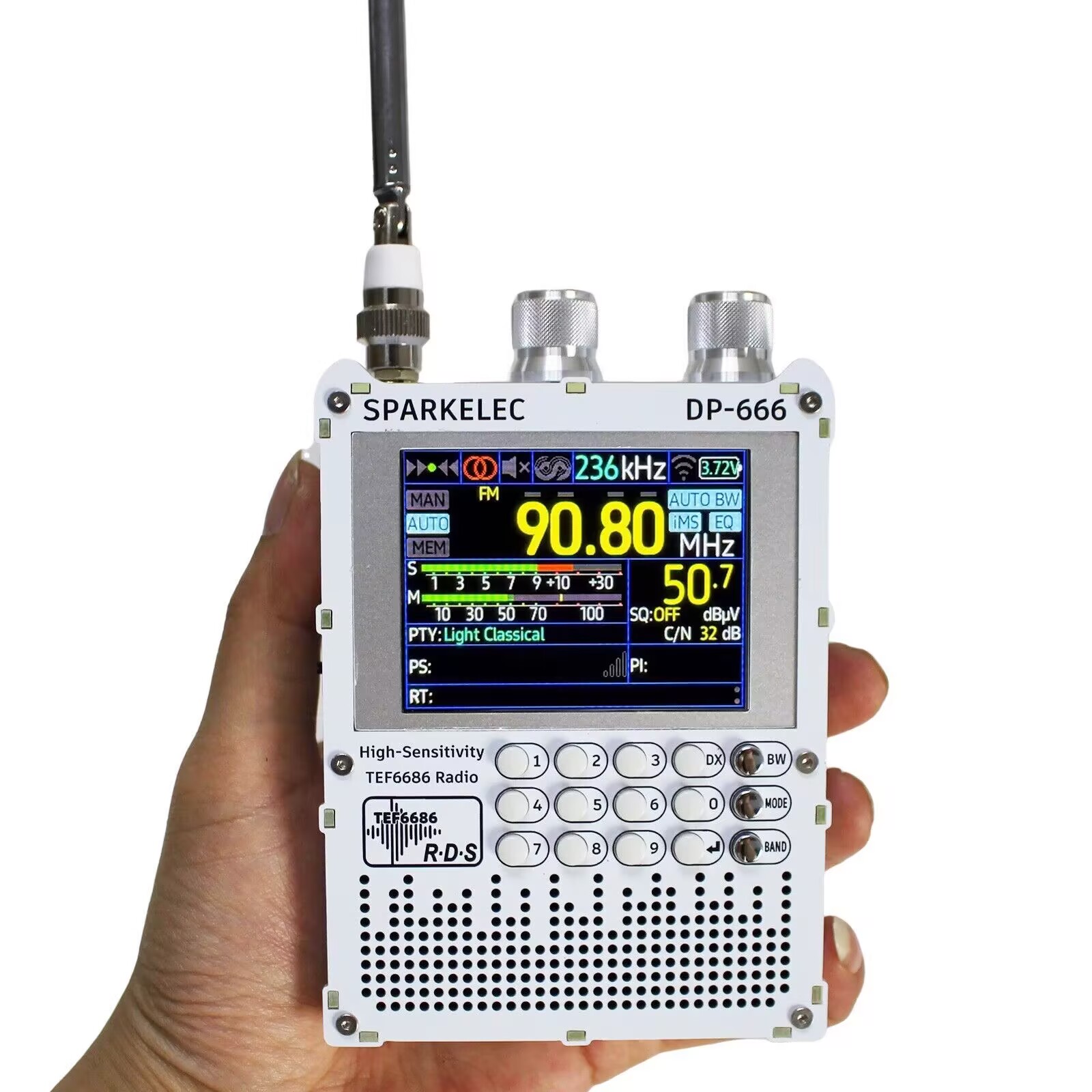 New DP-666 TEF6686 Radio High  - Devkitc review and price