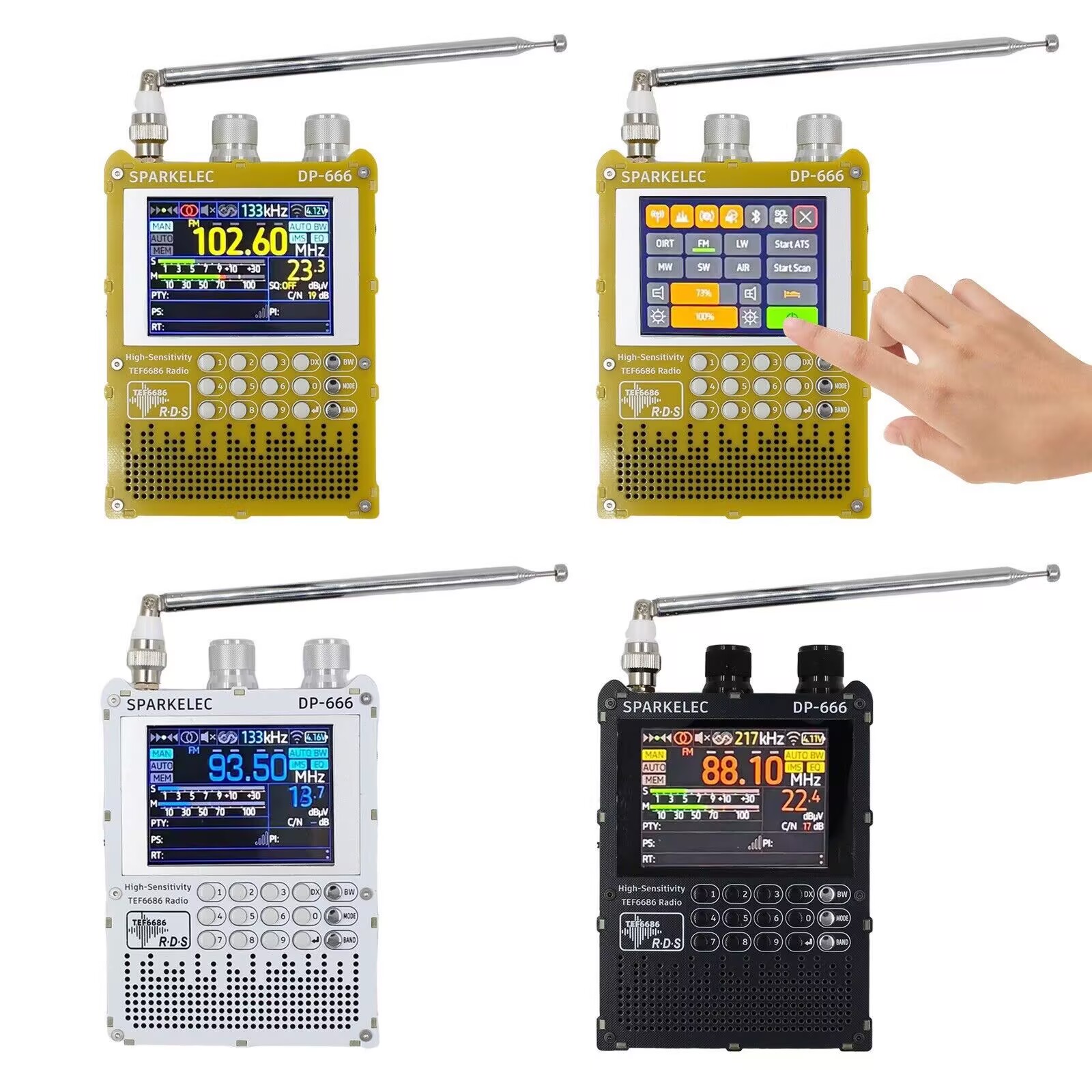 New DP-666 TEF6686 Radio High  - Devkitc review and price